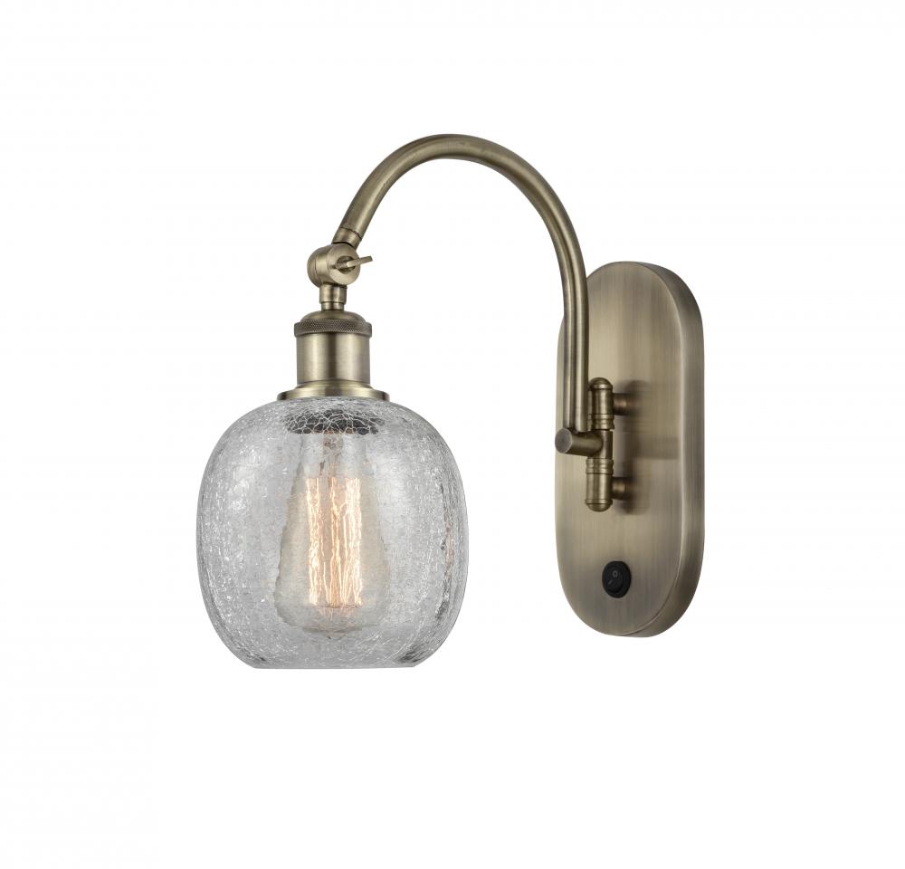 Belfast - 1 Light - 6 inch - Antique Brass - Sconce