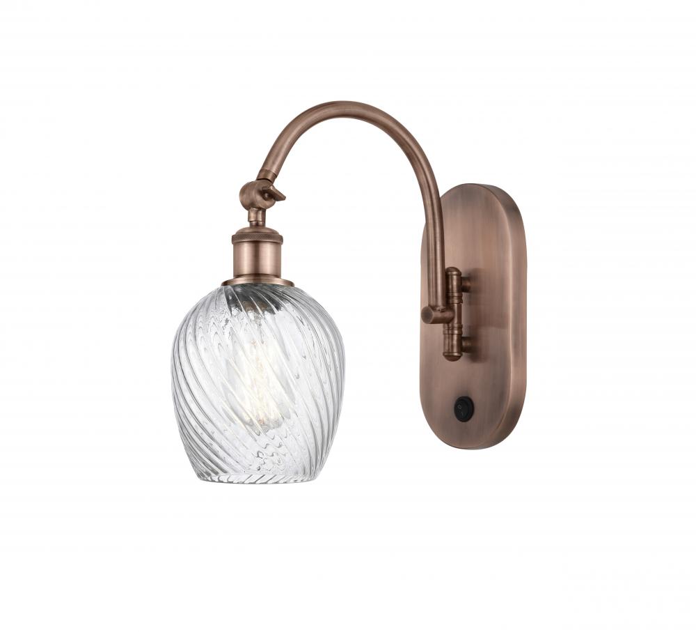 Salina - 1 Light - 6 inch - Antique Copper - Sconce