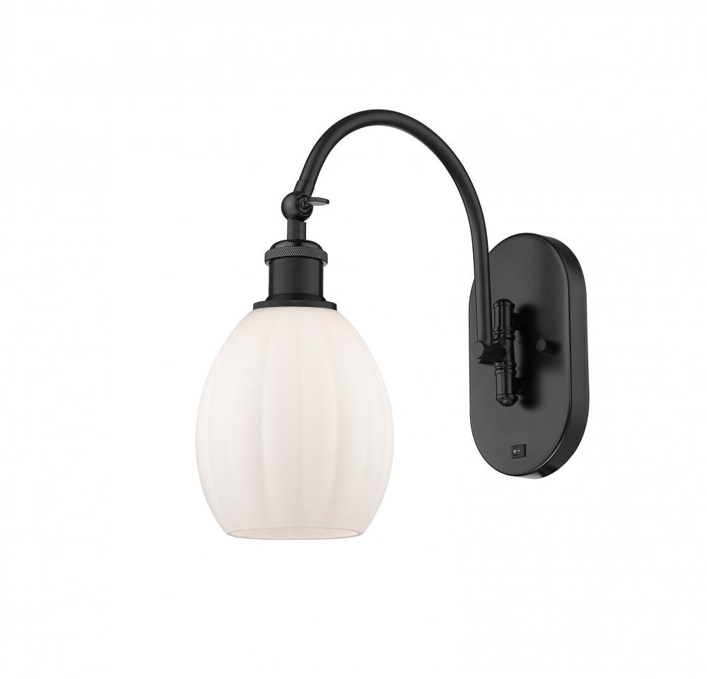 Eaton - 1 Light - 6 inch - Matte Black - Sconce