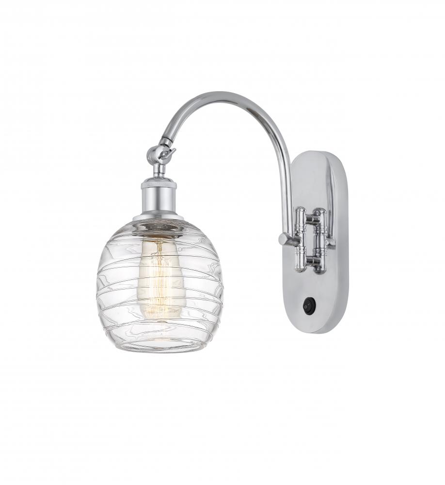 Belfast - 1 Light - 6 inch - Polished Chrome - Sconce