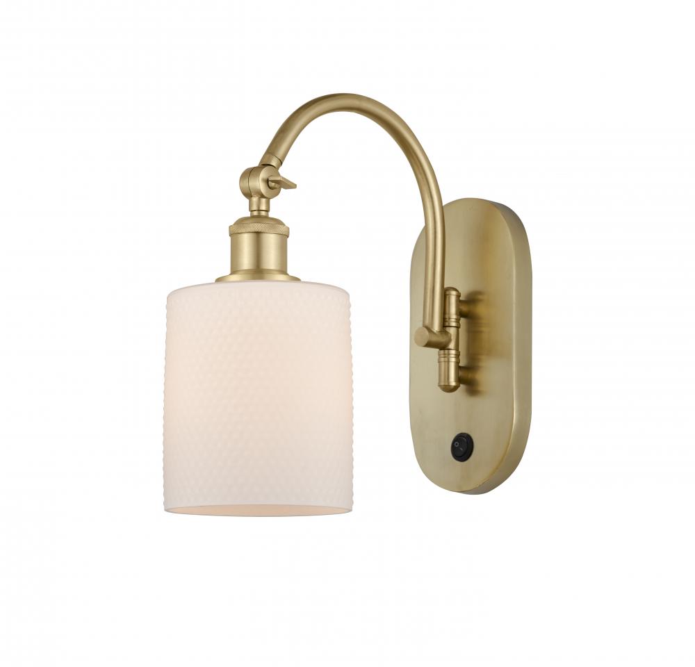 Cobbleskill - 1 Light - 5 inch - Satin Gold - Sconce