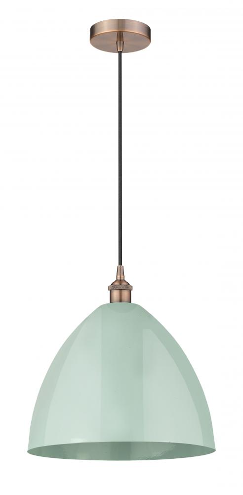 Plymouth - 1 Light - 16 inch - Antique Copper - Cord hung - Mini Pendant