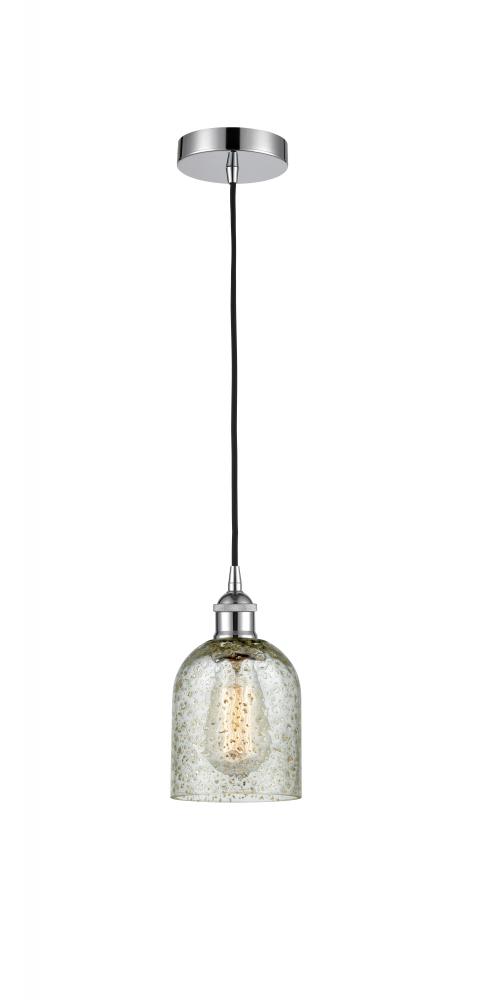 Caledonia - 1 Light - 5 inch - Polished Chrome - Cord hung - Mini Pendant