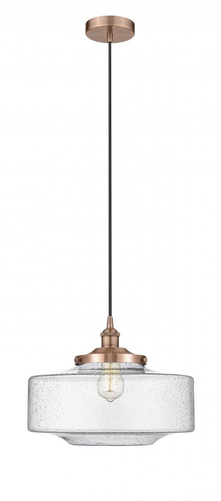 Bridgeton - 1 Light - 16 inch - Antique Copper - Mini Pendant