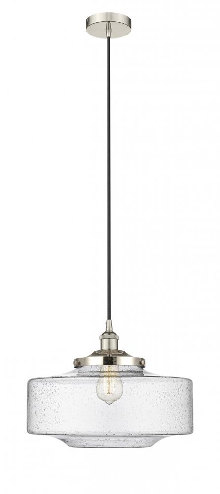 Bridgeton - 1 Light - 16 inch - Polished Nickel - Mini Pendant