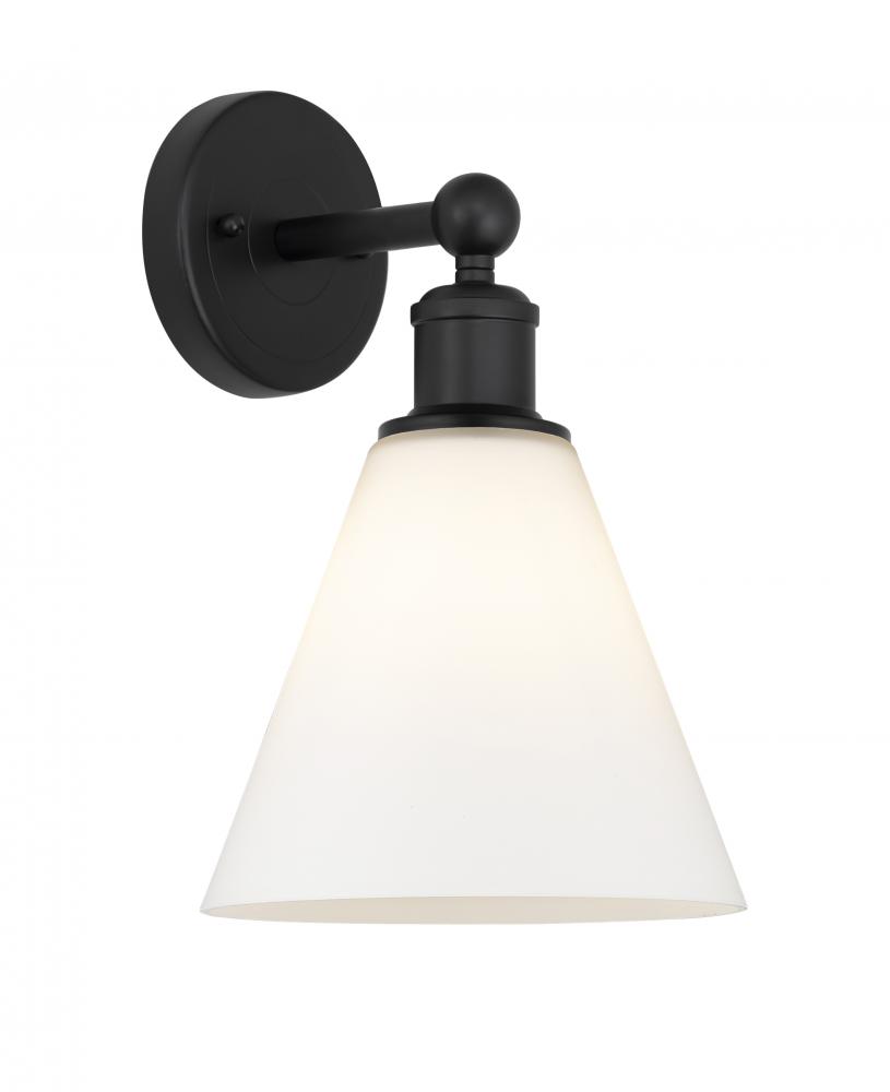 Berkshire - 1 Light - 8 inch - Matte Black - Sconce