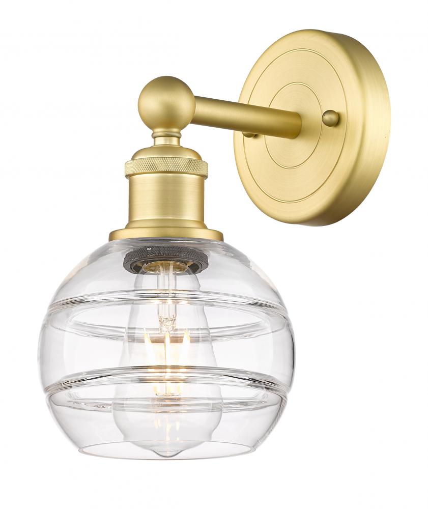 Rochester - 1 Light - 6 inch - Satin Gold - Sconce