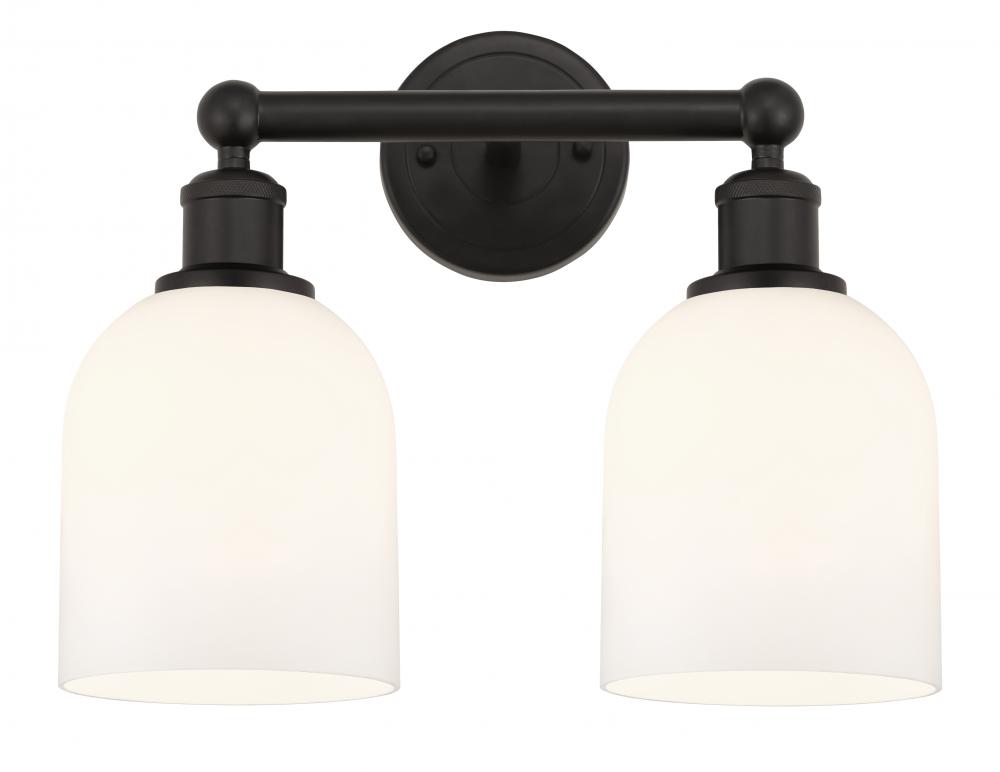 Bella - 2 Light - 15 inch - Oil Rubbed Bronze - Bath Vanity Light