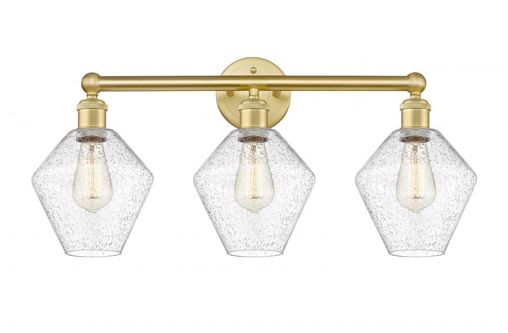 Cindyrella - 3 Light - 26 inch - Satin Gold - Bath Vanity Light