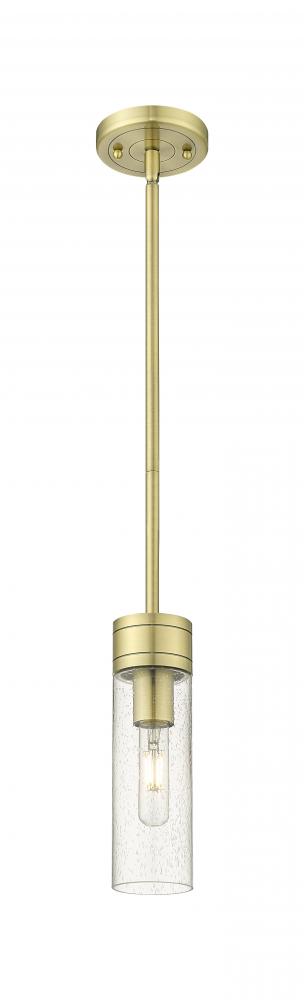 Boreas - 1 Light - 3 inch - Antique Brass - Stem Hung - Mini Pendant