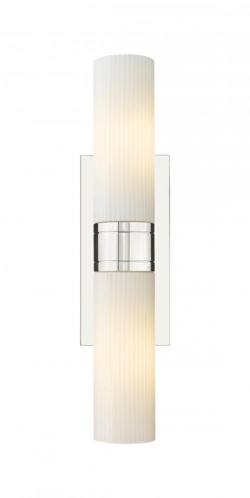 Boreas - 2 Light - 18 inch - Polished Nickel - Bath Vanity Light