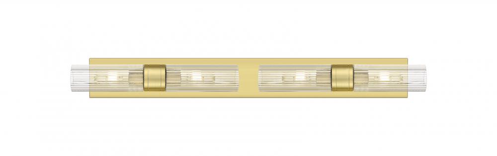 Boreas - 4 Light - 39 inch - Satin Gold - Bath Vanity Light