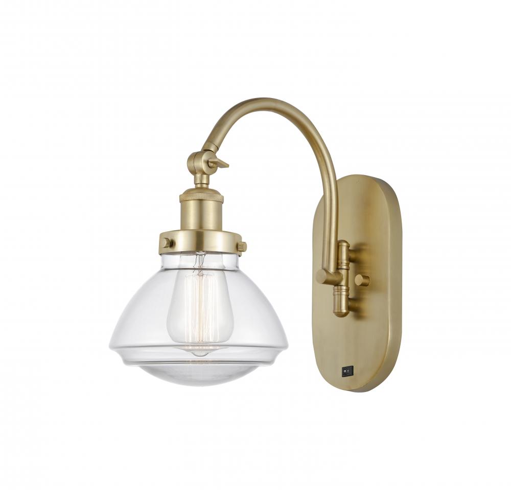 Olean - 1 Light - 7 inch - Satin Gold - Sconce