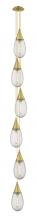 Innovations Lighting 106-450-1P-BB-G450-6SCL - Malone - 6 Light - 8 inch - Brushed Brass - Multi Pendant