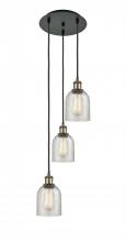 Innovations Lighting 113B-3P-BAB-G259 - Caledonia - 3 Light - 12 inch - Black Antique Brass - Cord Hung - Multi Pendant