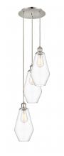 Innovations Lighting 113B-3P-PN-G652-7 - Cindyrella - 3 Light - 14 inch - Polished Nickel - Cord Hung - Multi Pendant