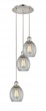 Innovations Lighting 113B-3P-PN-G82 - Eaton - 3 Light - 12 inch - Polished Nickel - Cord Hung - Multi Pendant