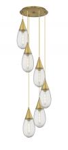 Innovations Lighting 116-450-1P-BB-G450-6SCL - Malone - 6 Light - 17 inch - Brushed Brass - Multi Pendant