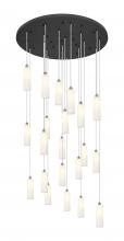 Innovations Lighting 148BK-B-21P-SN-G434-12WH - Crown Point - 21 Light - 48 inch - Brushed Satin Nickel - Multi Pendant