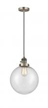 Innovations Lighting 201CSW-AB-G204-10 - Beacon - 1 Light - 10 inch - Antique Brass - Cord hung - Mini Pendant