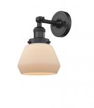 Innovations Lighting 203-BK-G171 - Fulton - 1 Light - 7 inch - Matte Black - Sconce