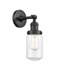 Innovations Lighting 203-BK-G312 - Dover - 1 Light - 5 inch - Matte Black - Sconce