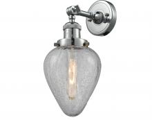 Innovations Lighting 203-PC-G165 - Geneseo - 1 Light - 7 inch - Polished Chrome - Sconce