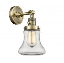  203SW-AB-G192 - Bellmont - 1 Light - 7 inch - Antique Brass - Sconce