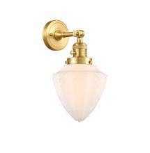 Innovations Lighting 203SW-SG-G661-7 - Bullet - 1 Light - 7 inch - Satin Gold - Sconce