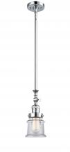  206-PC-G182S - Canton - 1 Light - 5 inch - Polished Chrome - Stem Hung - Mini Pendant