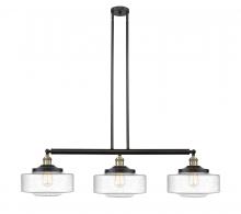 Innovations Lighting 213-BAB-G694-12 - Bridgeton - 3 Light - 44 inch - Black Antique Brass - Stem Hung - Island Light