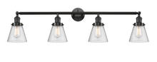 Innovations Lighting 215-OB-G64 - Cone - 4 Light - 42 inch - Oil Rubbed Bronze - Bath Vanity Light