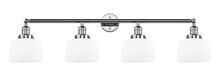 Innovations Lighting 215-PC-G71 - Bell - 4 Light - 44 inch - Polished Chrome - Bath Vanity Light