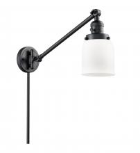 Innovations Lighting 237-BK-G51 - Bell - 1 Light - 8 inch - Matte Black - Swing Arm