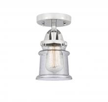 Innovations Lighting 288-1C-PC-G184S - Canton - 1 Light - 5 inch - Polished Chrome - Semi-Flush Mount