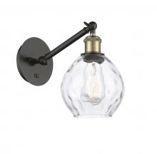 Innovations Lighting 317-1W-BAB-G362 - Waverly - 1 Light - 6 inch - Black Antique Brass - Sconce