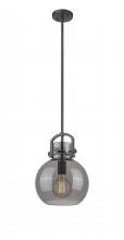 Innovations Lighting 410-1SM-BK-G410-10SM - Newton Sphere - 1 Light - 10 inch - Matte Black - Mini Pendant