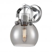 Innovations Lighting 423-1W-PC-G410-6SM - Pilaster II Sphere - 1 Light - 7 inch - Polished Chrome - Sconce