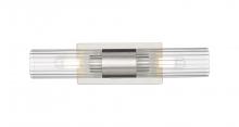  429-2WL-SN-G429-8CL - Empire - 2 Light - 5 inch - Satin Nickel - Bath Vanity Light