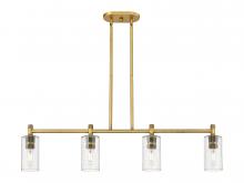 Innovations Lighting 434-4I-BB-G434-7SDY - Crown Point - 4 Light - 44 inch - Brushed Brass - Island Light