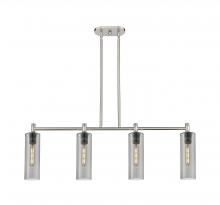 Innovations Lighting 434-4I-SN-G434-12SM - Crown Point - 4 Light - 44 inch - Satin Nickel - Island Light