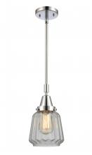 Innovations Lighting 447-1S-PC-G142 - Chatham - 1 Light - 7 inch - Polished Chrome - Mini Pendant