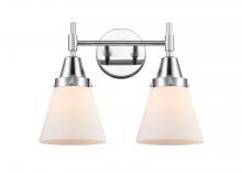 Innovations Lighting 447-2W-PC-G61 - Cone - 2 Light - 15 inch - Polished Chrome - Bath Vanity Light