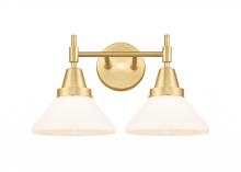 Innovations Lighting 447-2W-SG-G4471 - Caden - 2 Light - 17 inch - Satin Gold - Bath Vanity Light