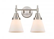 Innovations Lighting 447-2W-SN-G61 - Cone - 2 Light - 15 inch - Satin Nickel - Bath Vanity Light