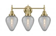 Innovations Lighting 447-3W-AB-G165-LED - Geneseo - 3 Light - 25 inch - Antique Brass - Bath Vanity Light