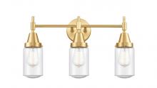  447-3W-SG-G314 - Dover - 3 Light - 23 inch - Satin Gold - Bath Vanity Light