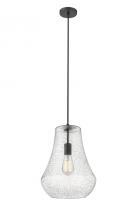 Innovations Lighting 491-1P-BK-G574-12 - Fairfield - 1 Light - 12 inch - Matte Black - Cord hung - Mini Pendant