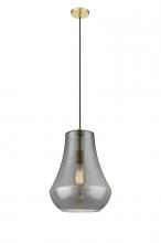 Innovations Lighting 491-1P-SG-G573-12 - Fairfield - 1 Light - 12 inch - Satin Gold - Cord hung - Mini Pendant