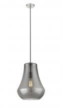 Innovations Lighting 491-1P-SN-G573-12 - Fairfield - 1 Light - 12 inch - Brushed Satin Nickel - Cord hung - Mini Pendant